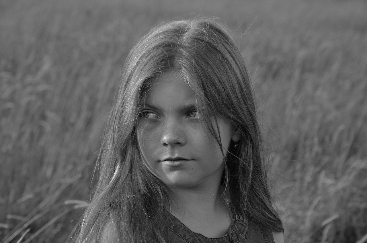 the little girl portrait child free photo