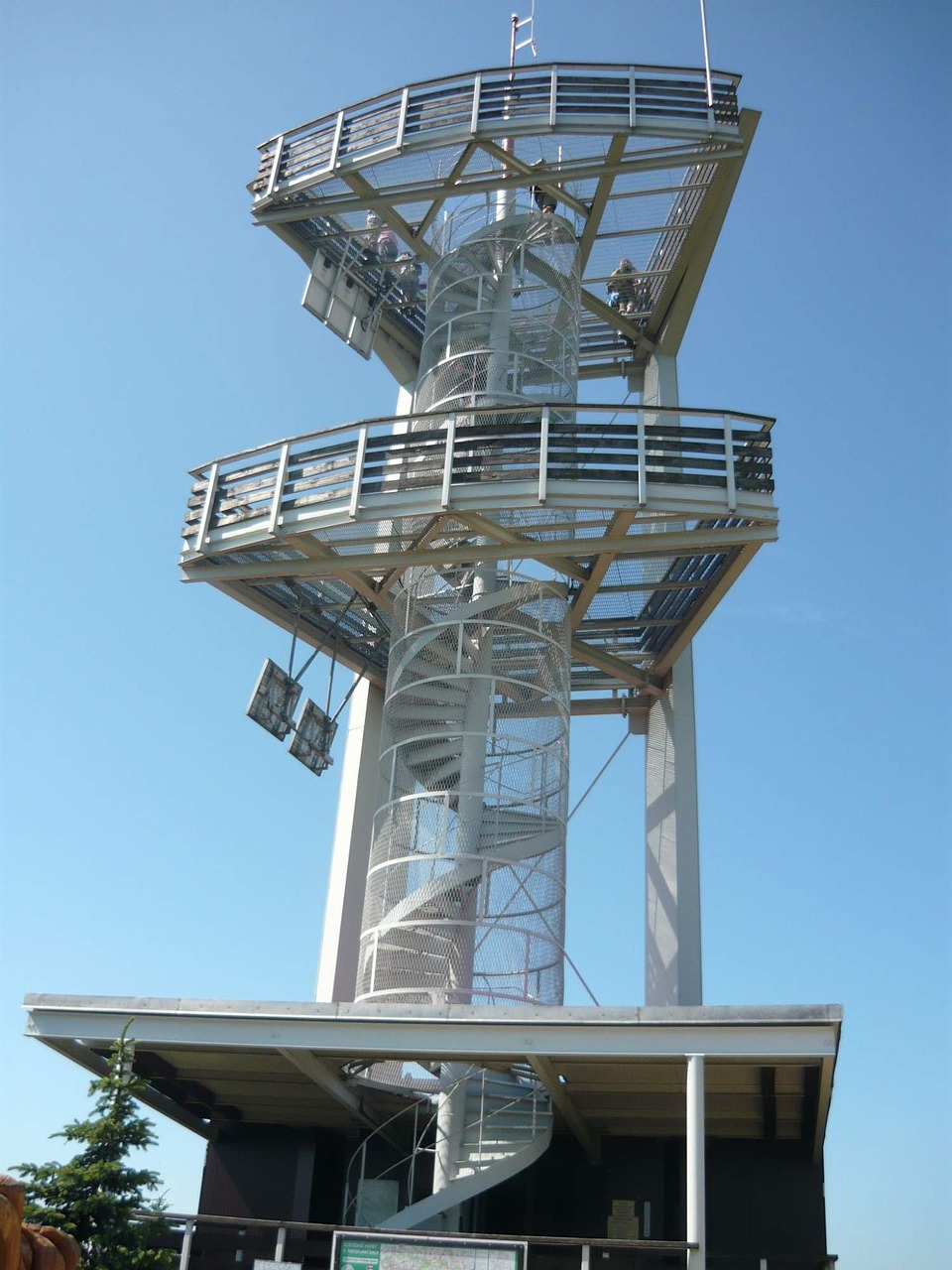 the lookout tower on spruce lookout jizera mountains free photo