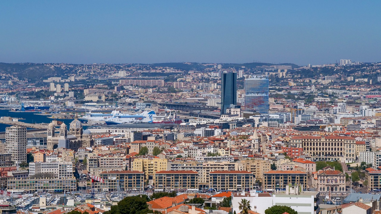 the marseillaise  marseille  panorama free photo