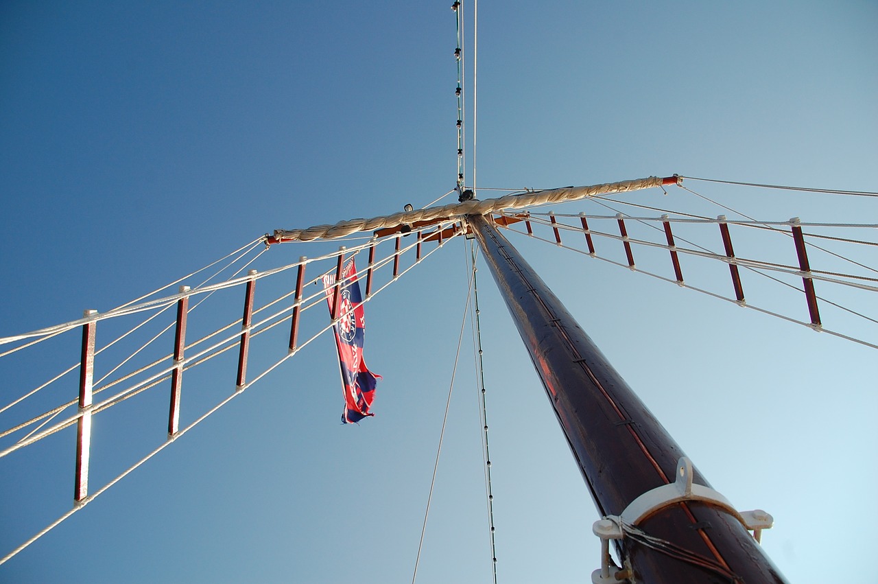 the mast ship boat free photo