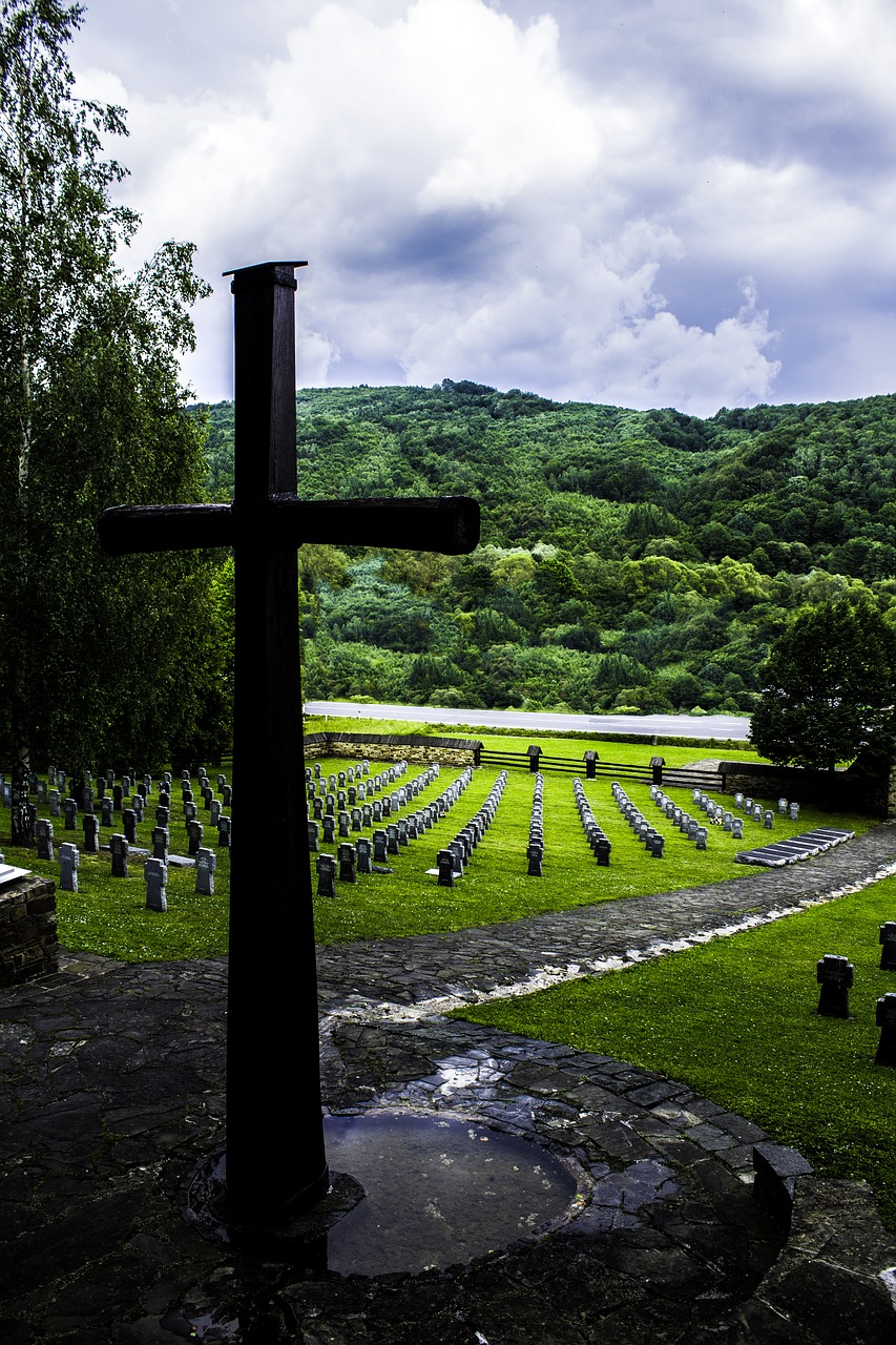 the military cemetery cross slovakia free photo