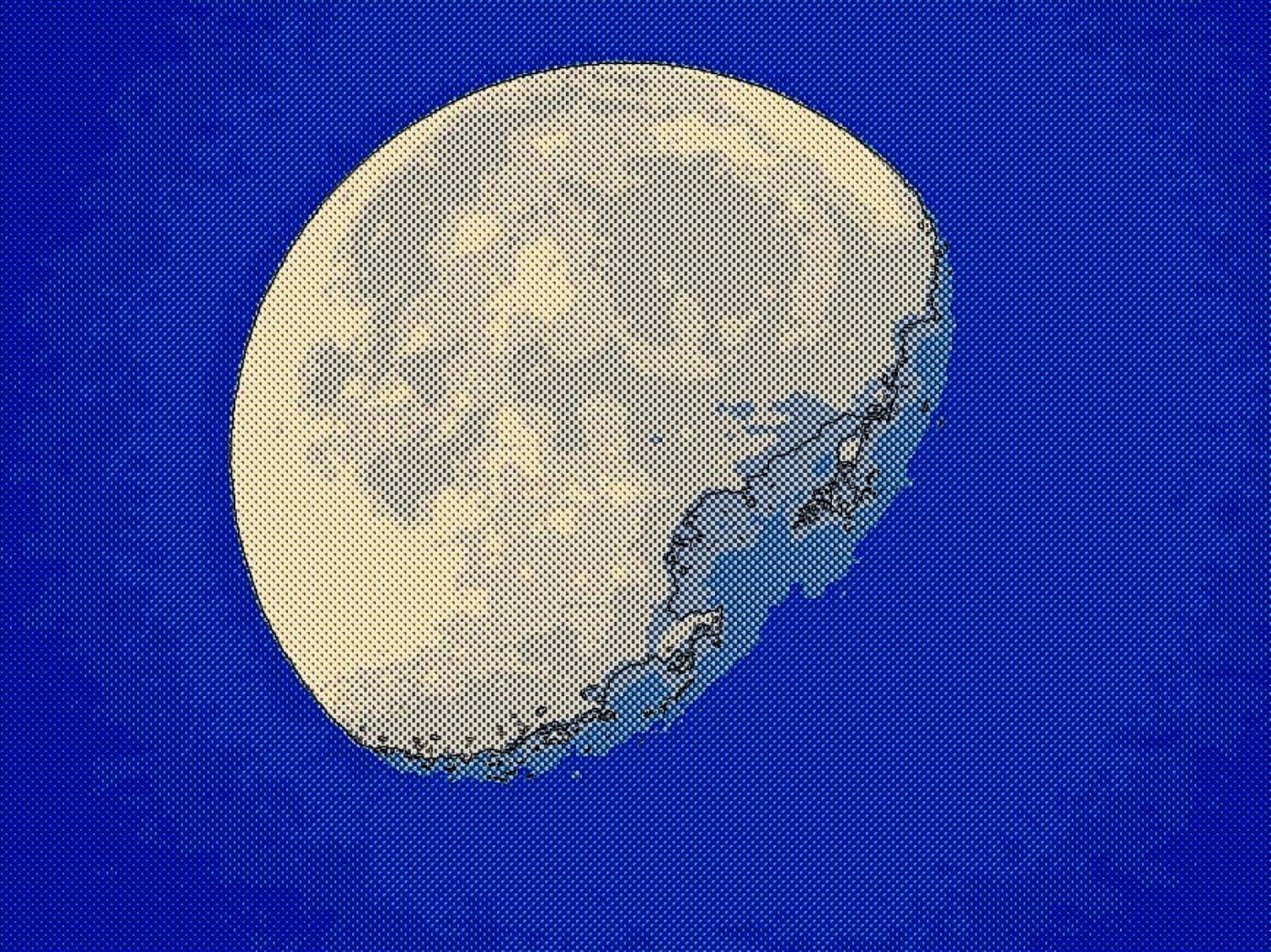 the moon moon blue moon free photo