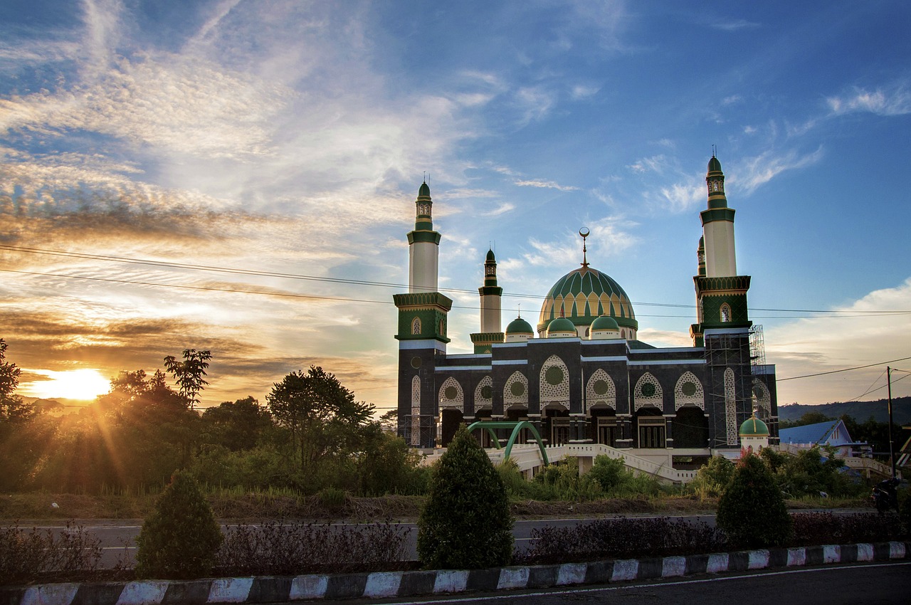 the mosque lebong bengkulu free photo
