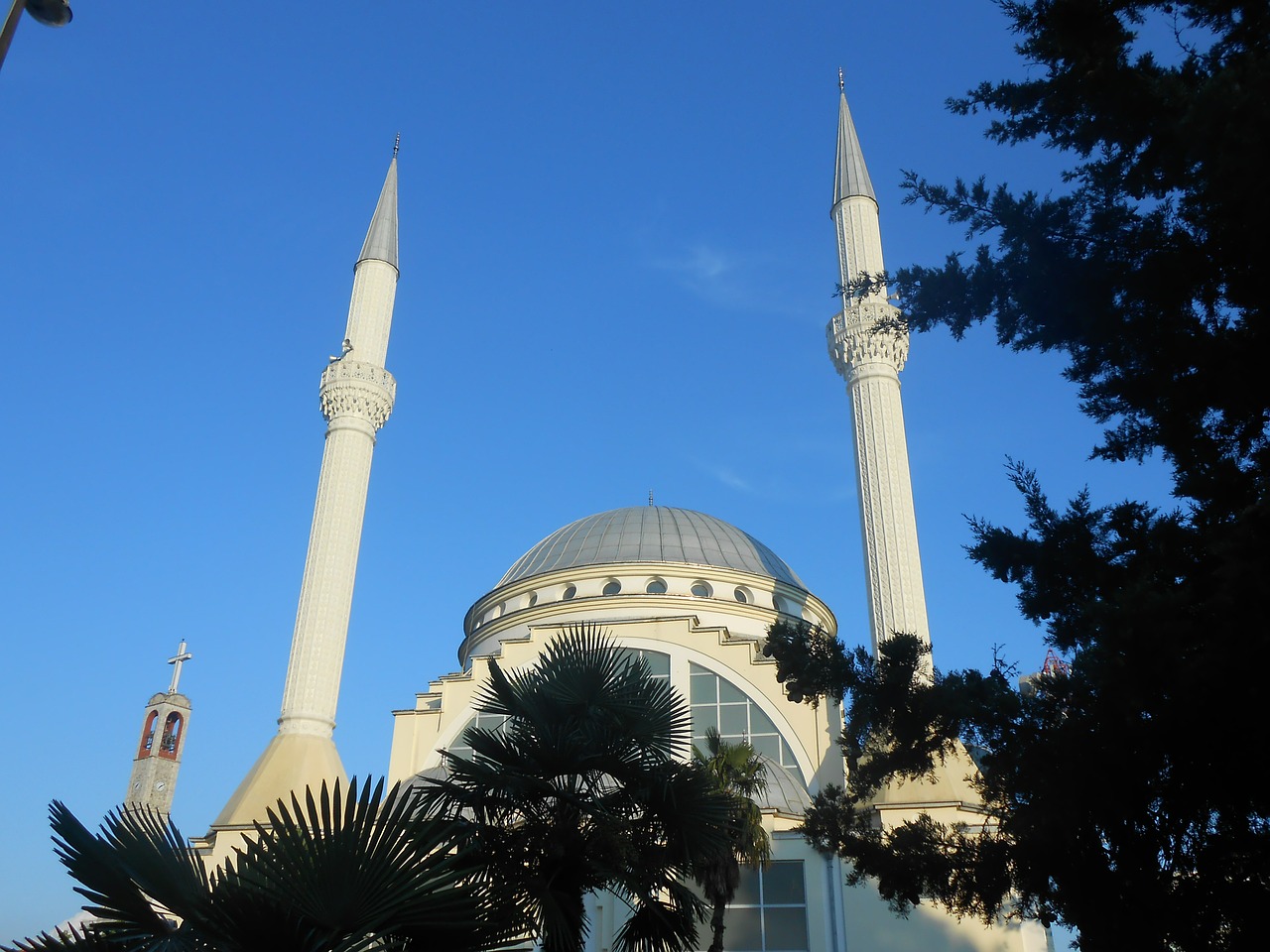 the mosque albania shkodra free photo
