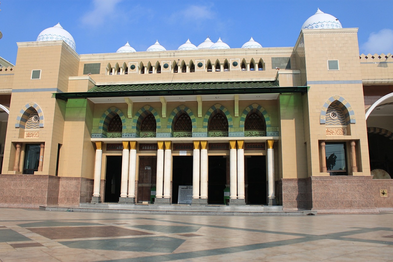 the mosque worship place purbalingga free photo