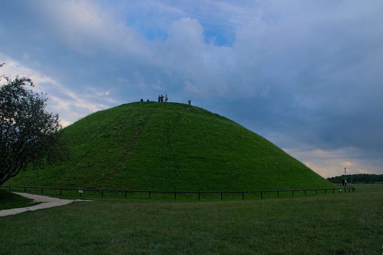 the mound kraków poland free photo