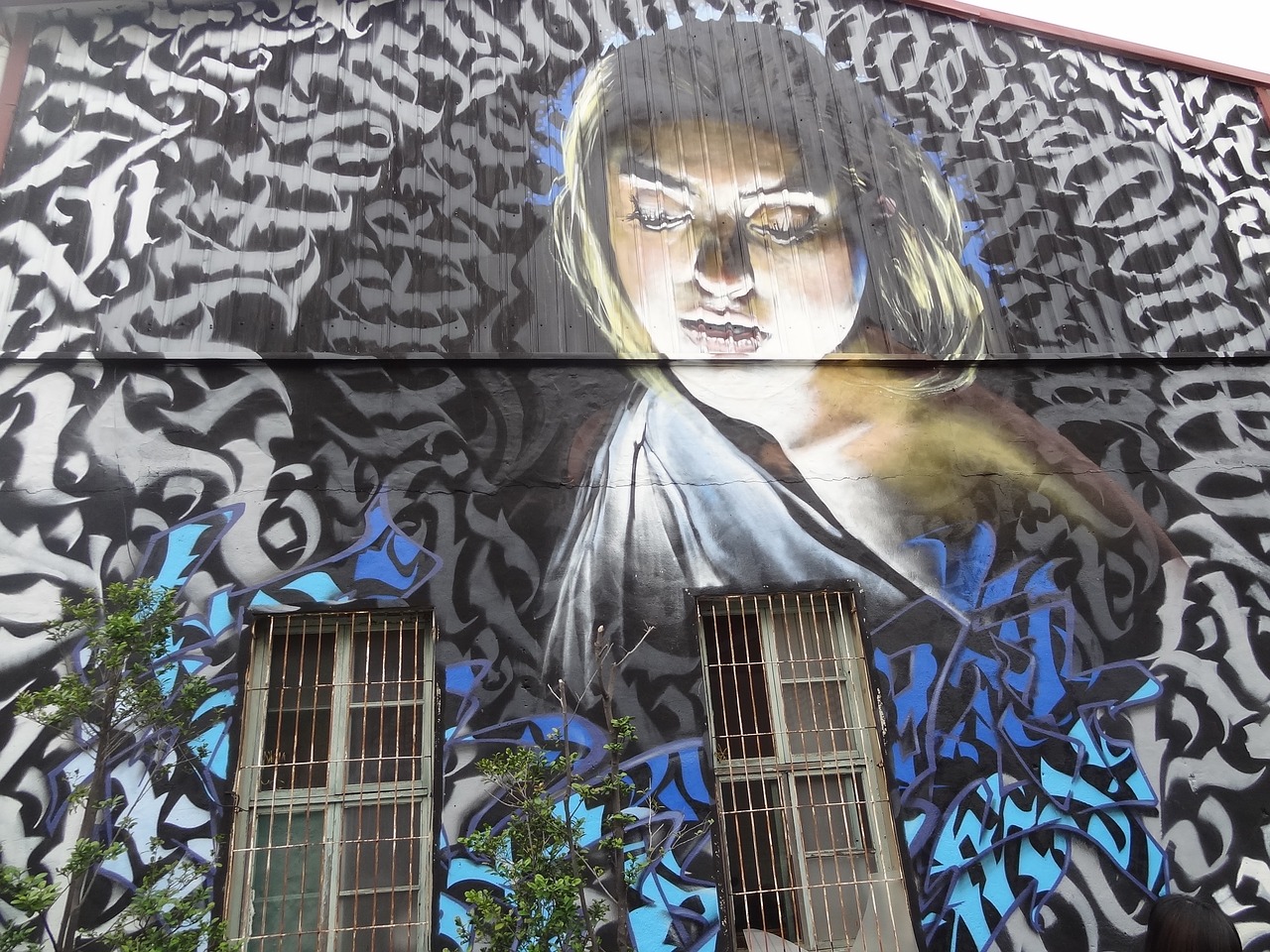 the mural taiwan woman free photo