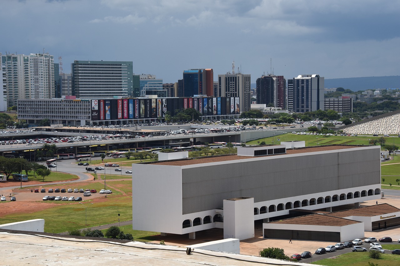 the national library brasilia the north wing free photo