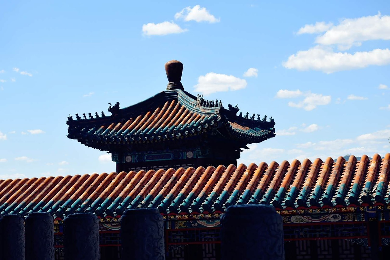 the national palace museum  building  beijing free photo