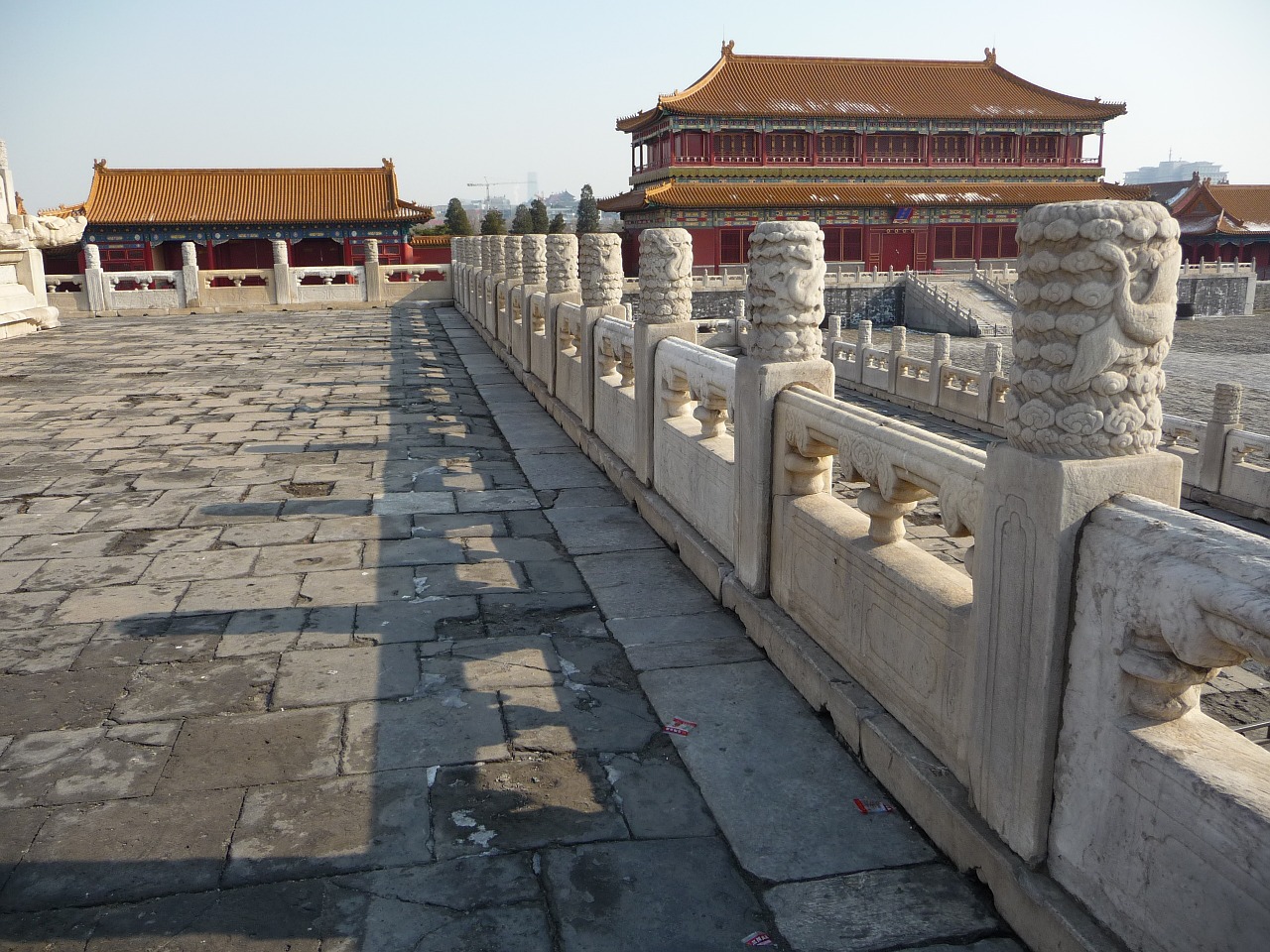 the national palace museum the imperial city white marble free photo