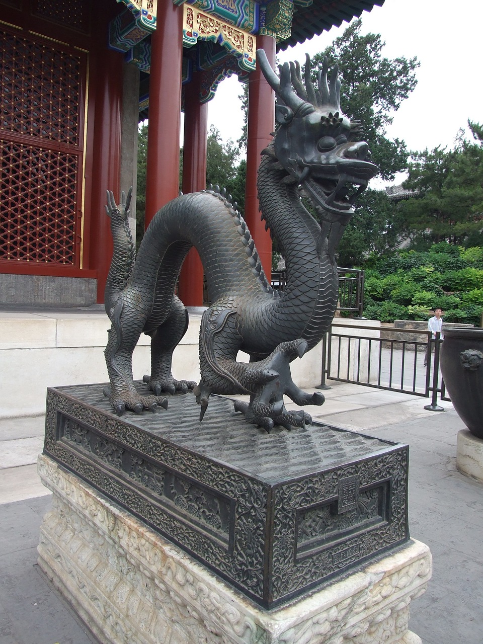 the national palace museum sculpture dragon free photo