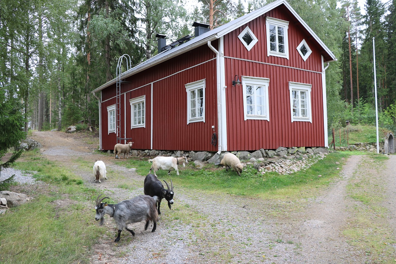 the old house  countryside  country house free photo