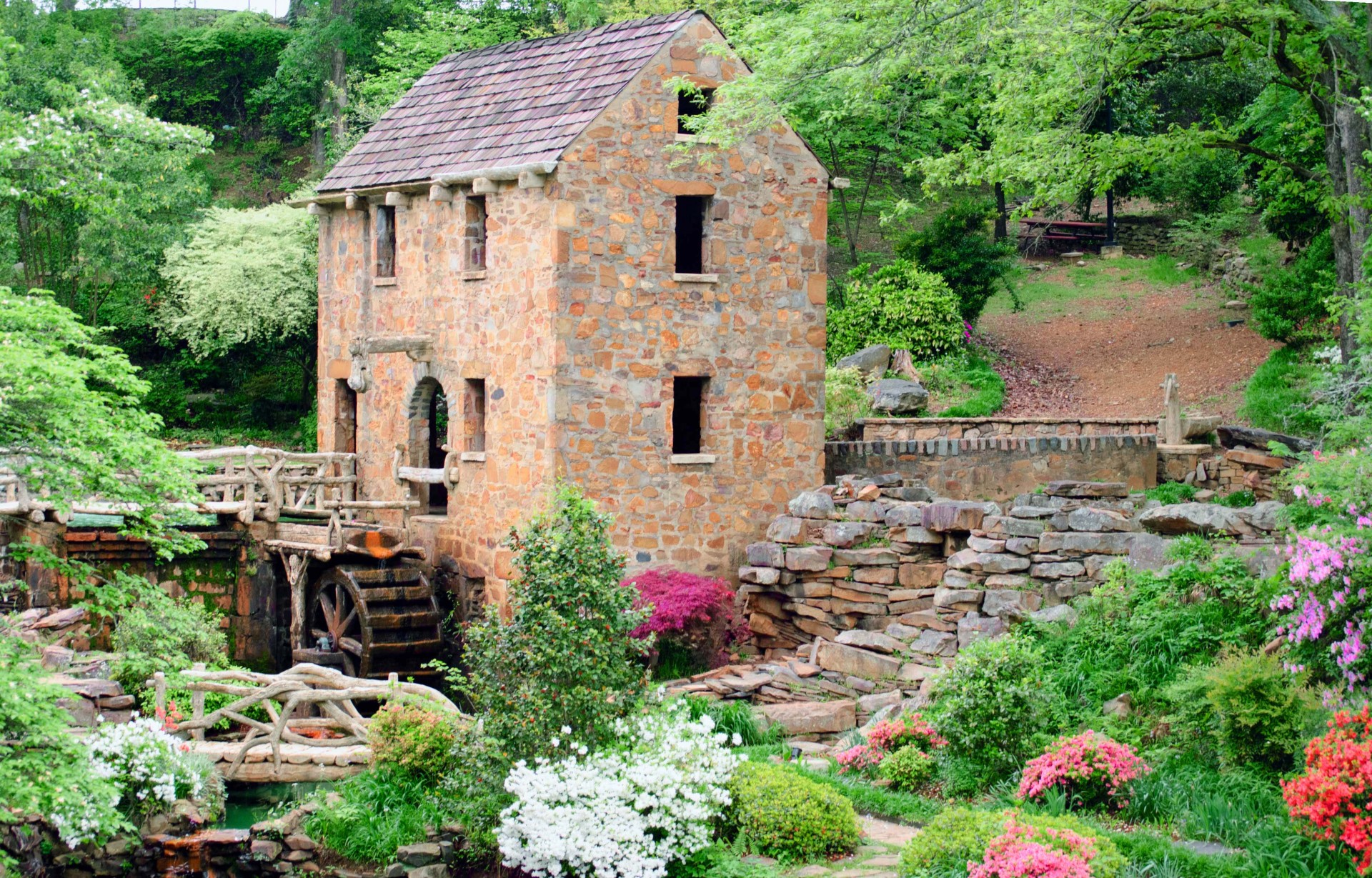 old mill buildings gone wind free photo