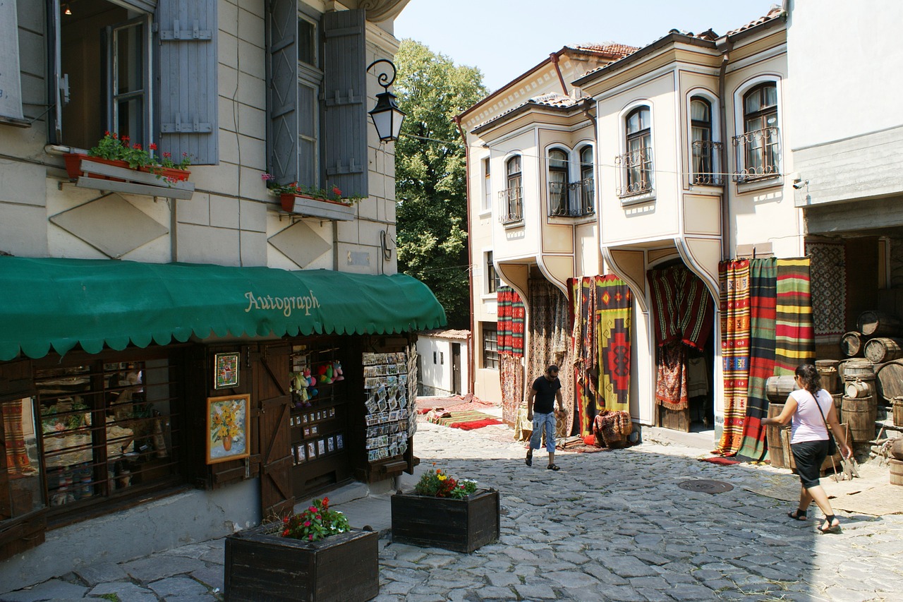 the old town plovdiv bulgaria free photo