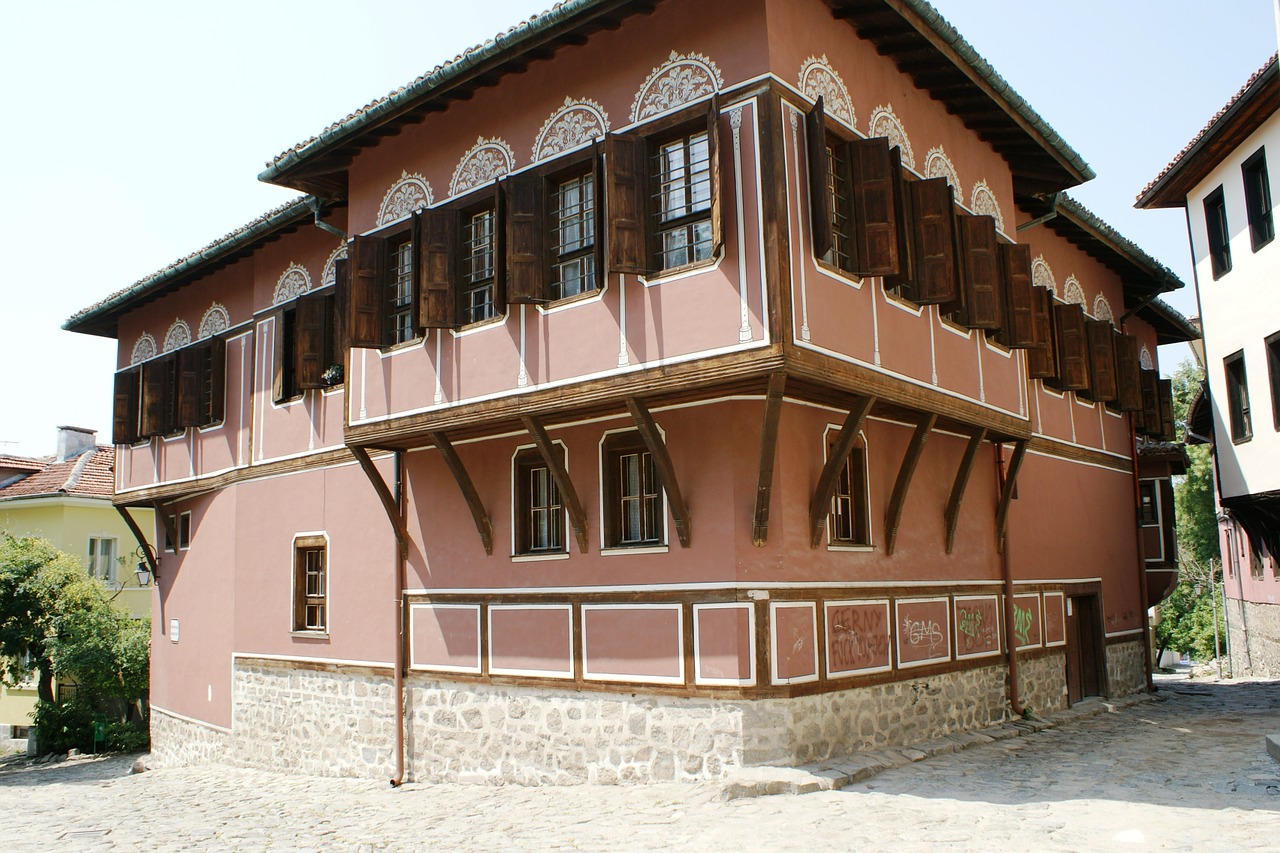 the old town plovdiv bulgaria free photo