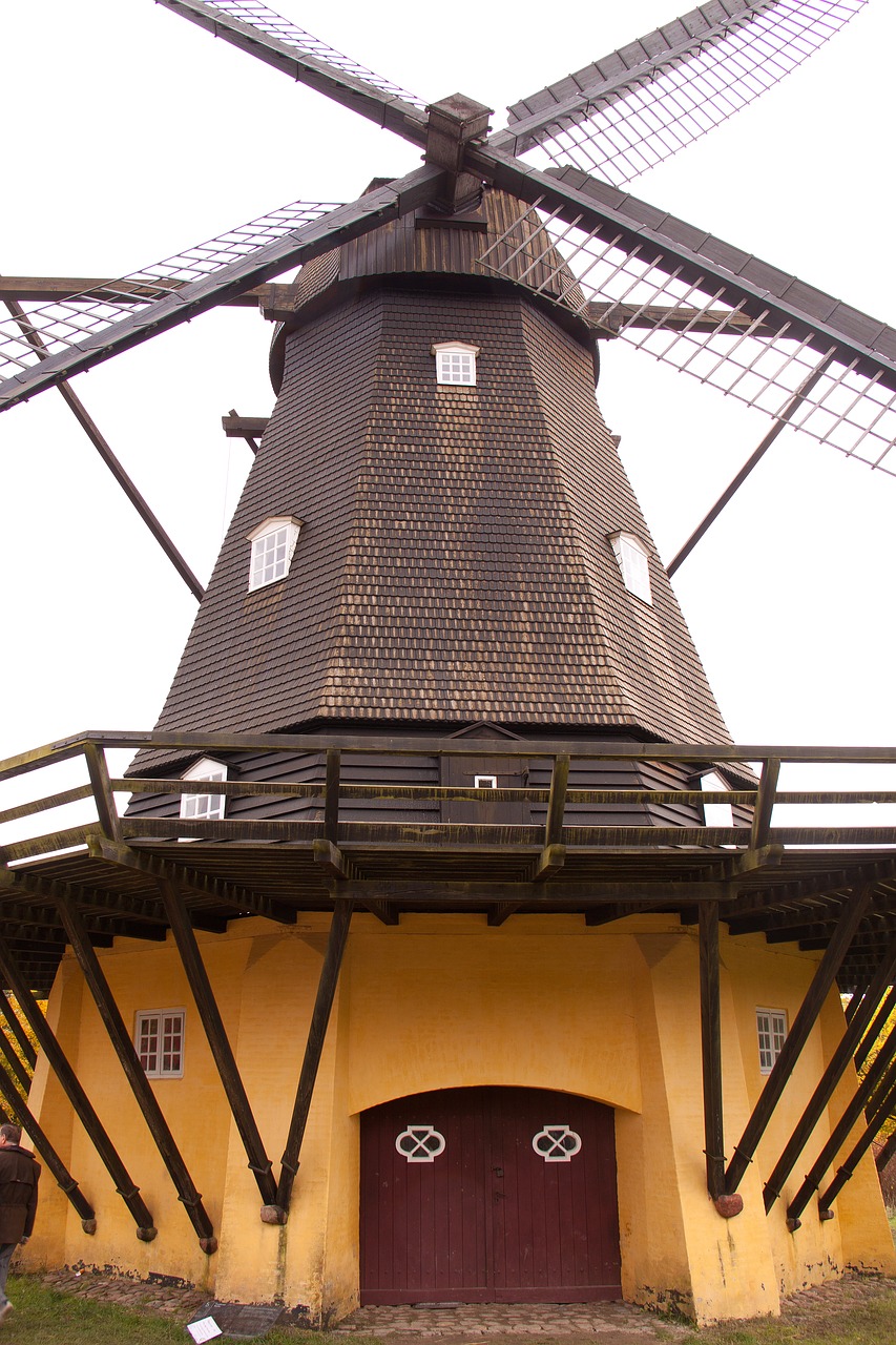 the open-air museum mill agriculture free photo