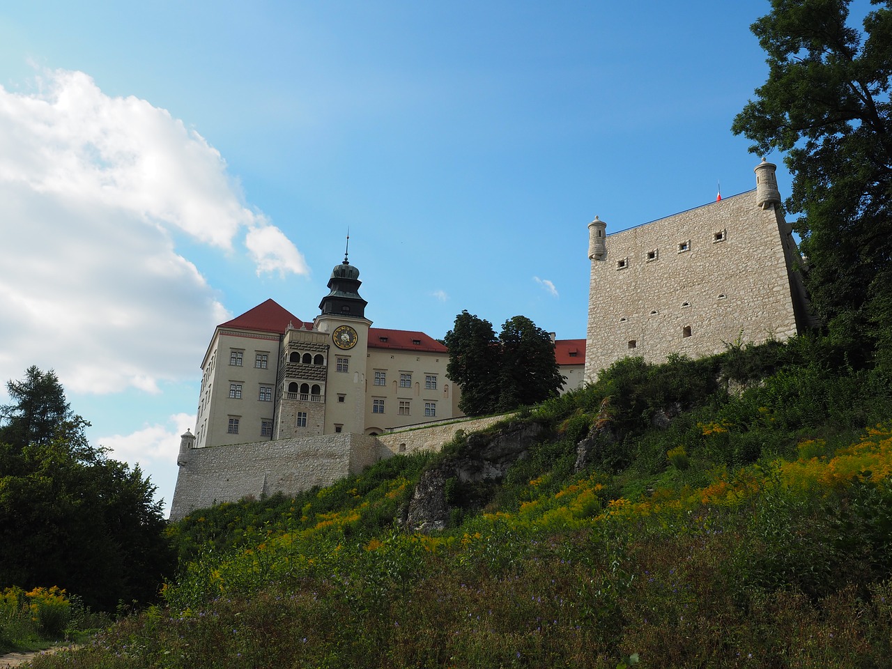 the palace view architecture free photo