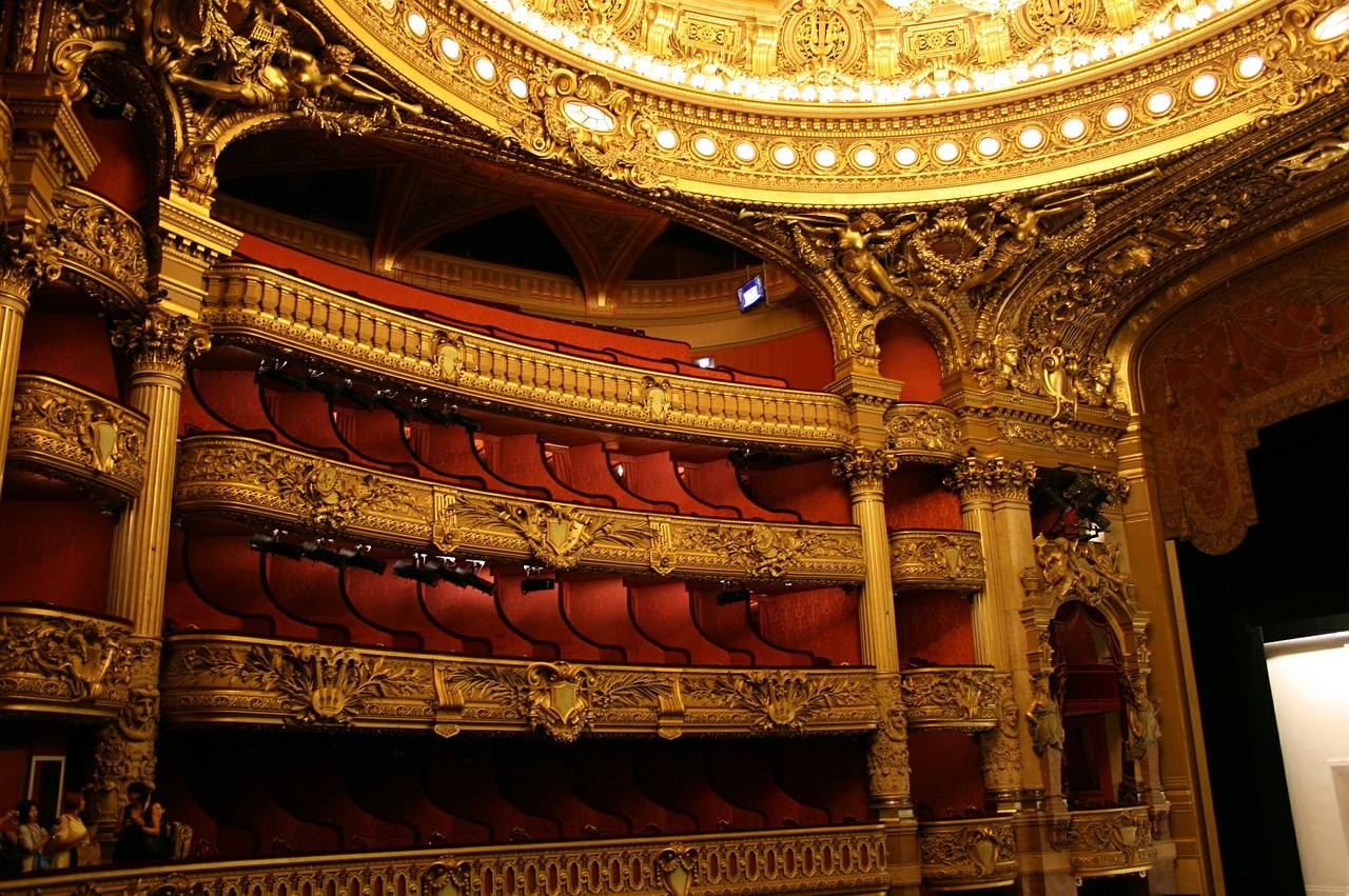 the paris opera opéra garnier theatre free photo