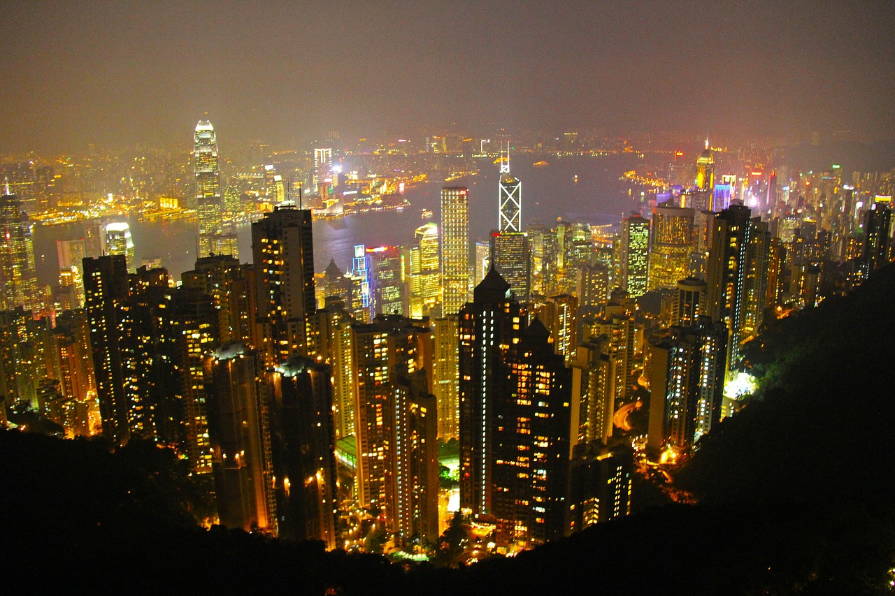 the peak hong kong scenic free photo