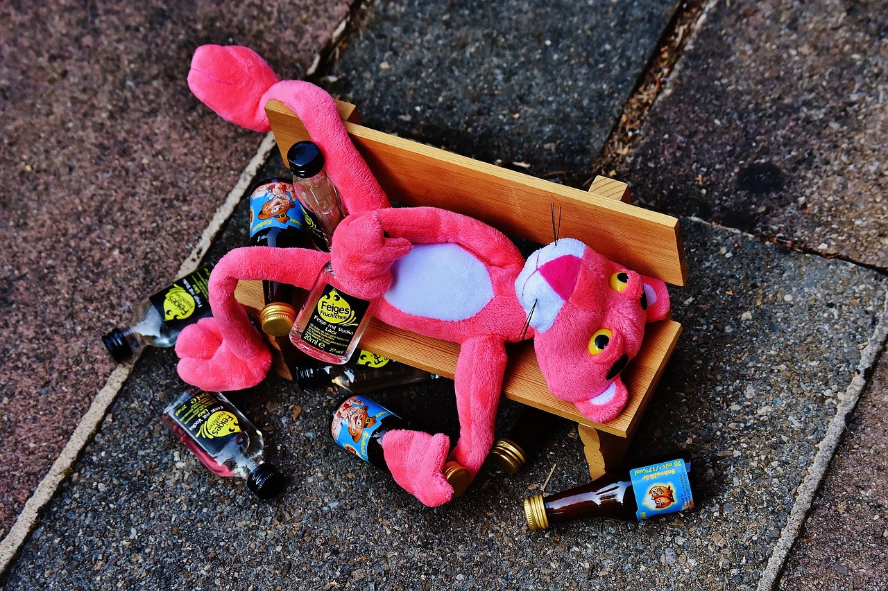 the pink panther drink alcohol free photo