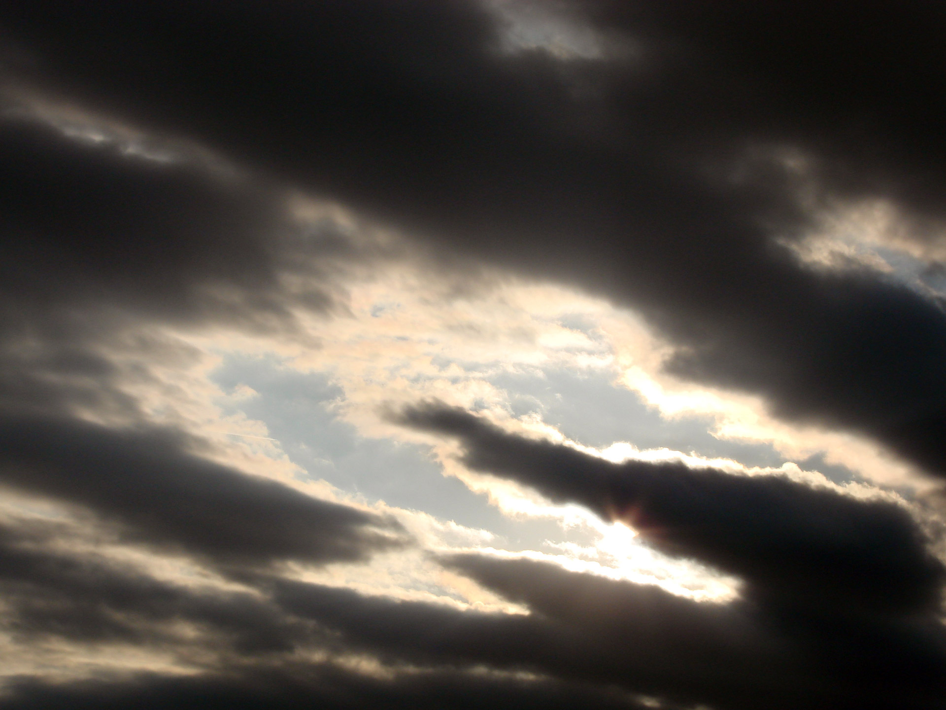 clouds storm pitchfork free photo