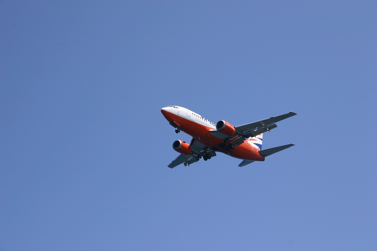 the plane sky greece free photo