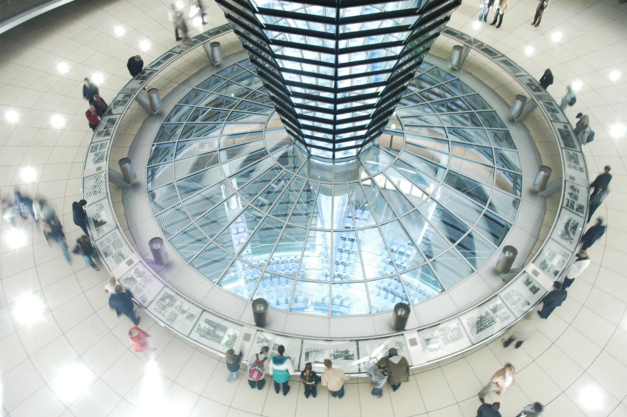 the reichstag building glass glass free photo