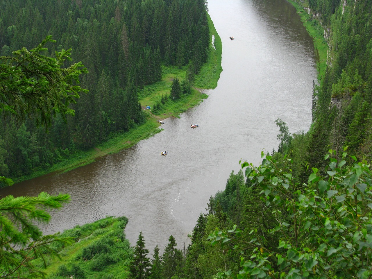 the river usva perm krai summer free photo