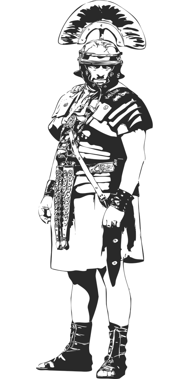 the roman centurion  soldier  armor free photo