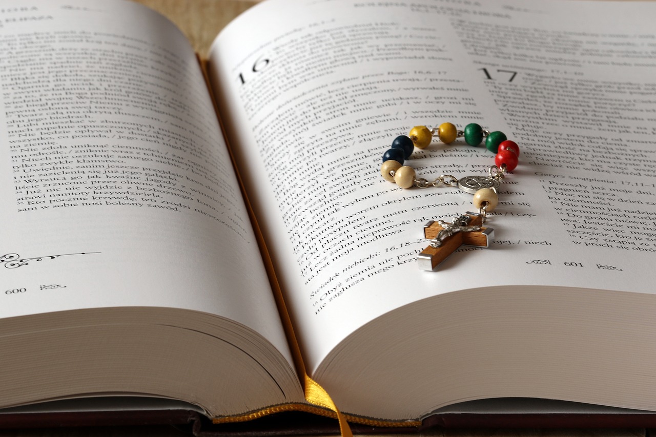 the rosary bible the scriptures free photo