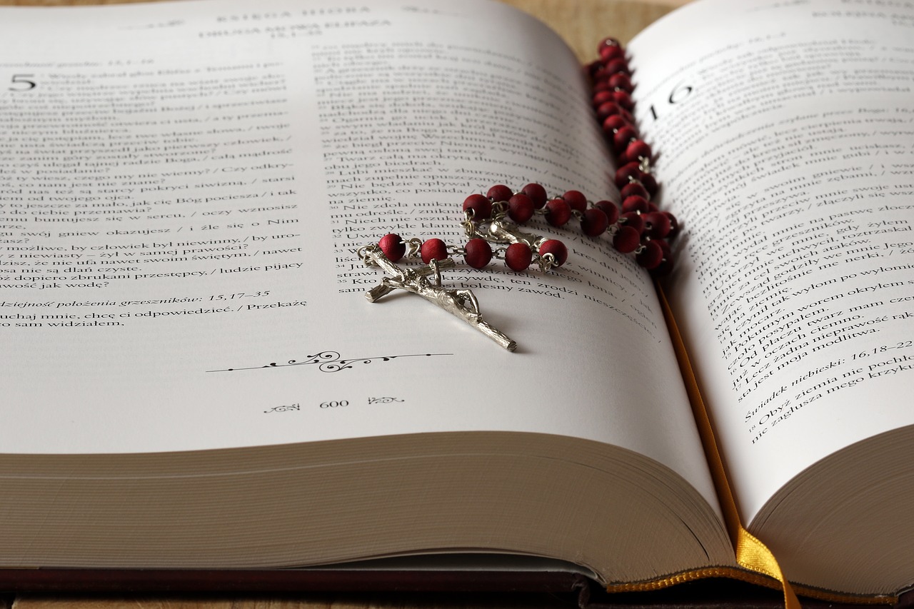 the rosary bible the scriptures free photo