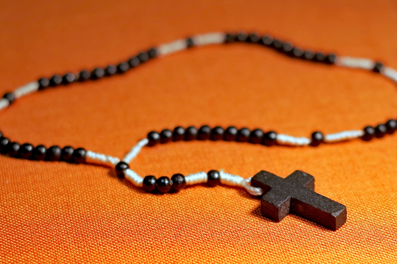 the rosary prayer faith free photo