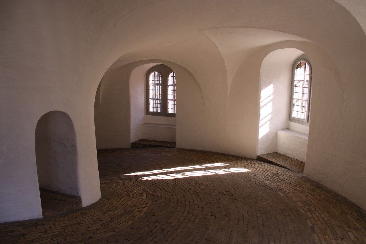 the round tower windows vault free photo