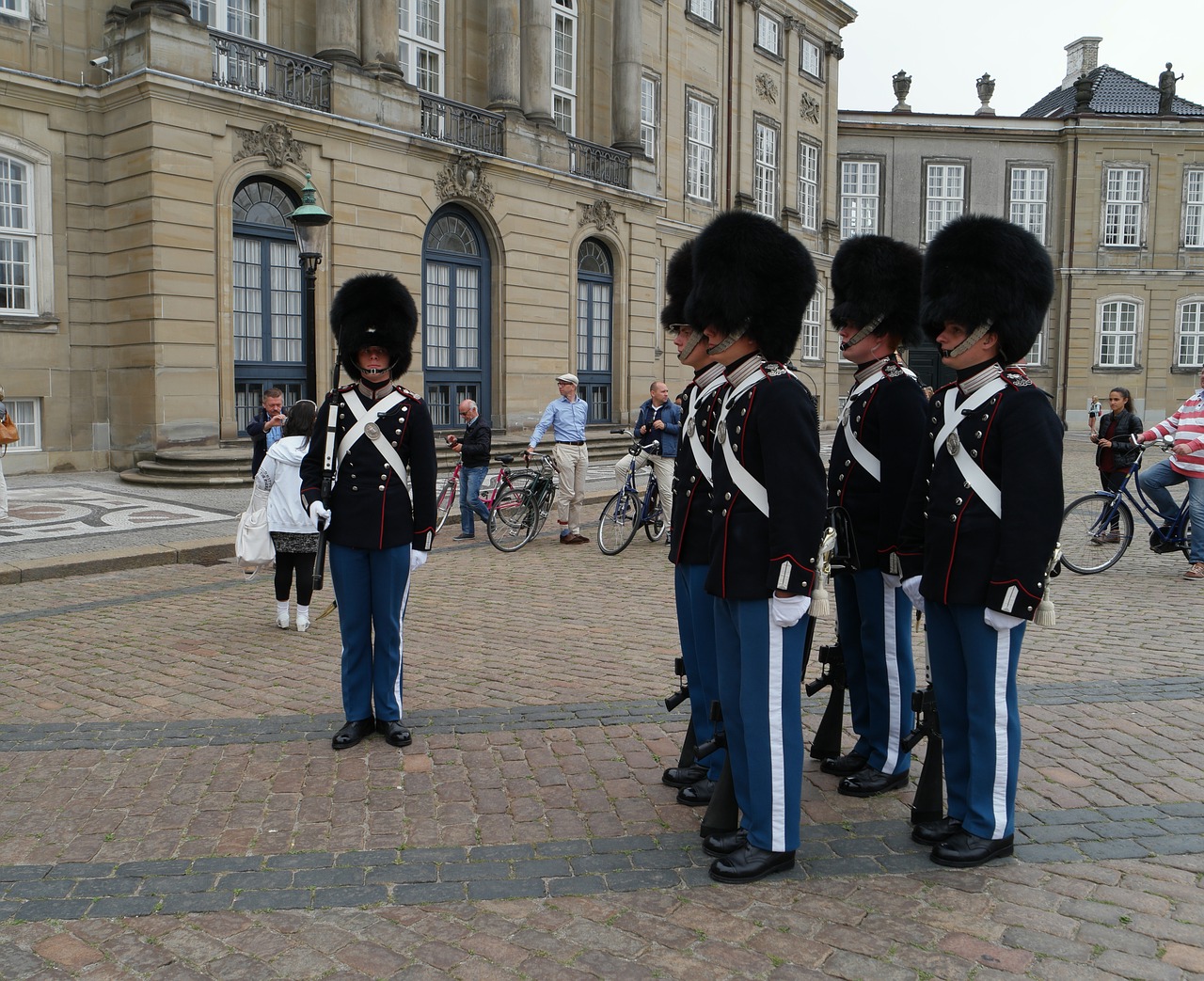 the royal life guards denmark copenhagen free photo