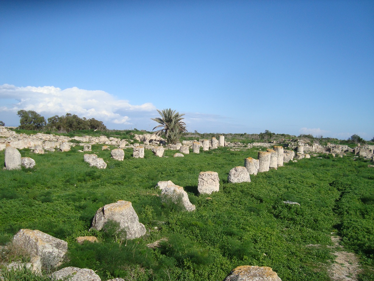 the ruins of the antiquity stones free photo