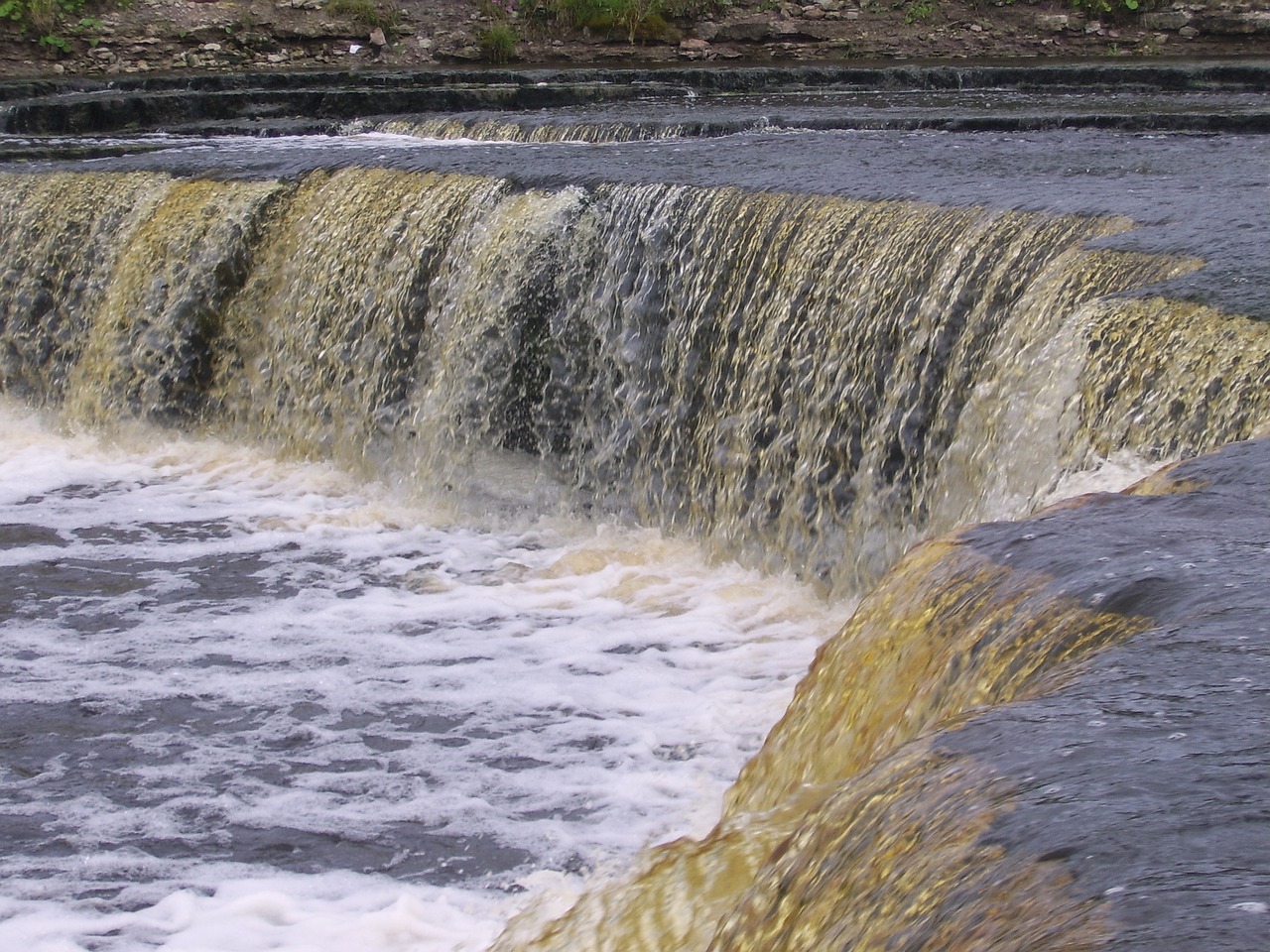 the sablino waterfall tosna nature free photo