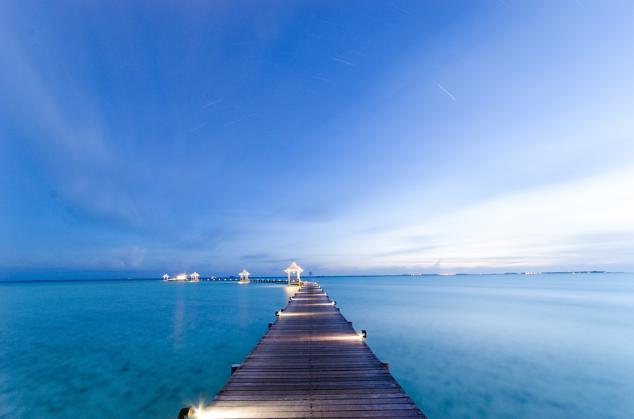 the sea maldives views free photo