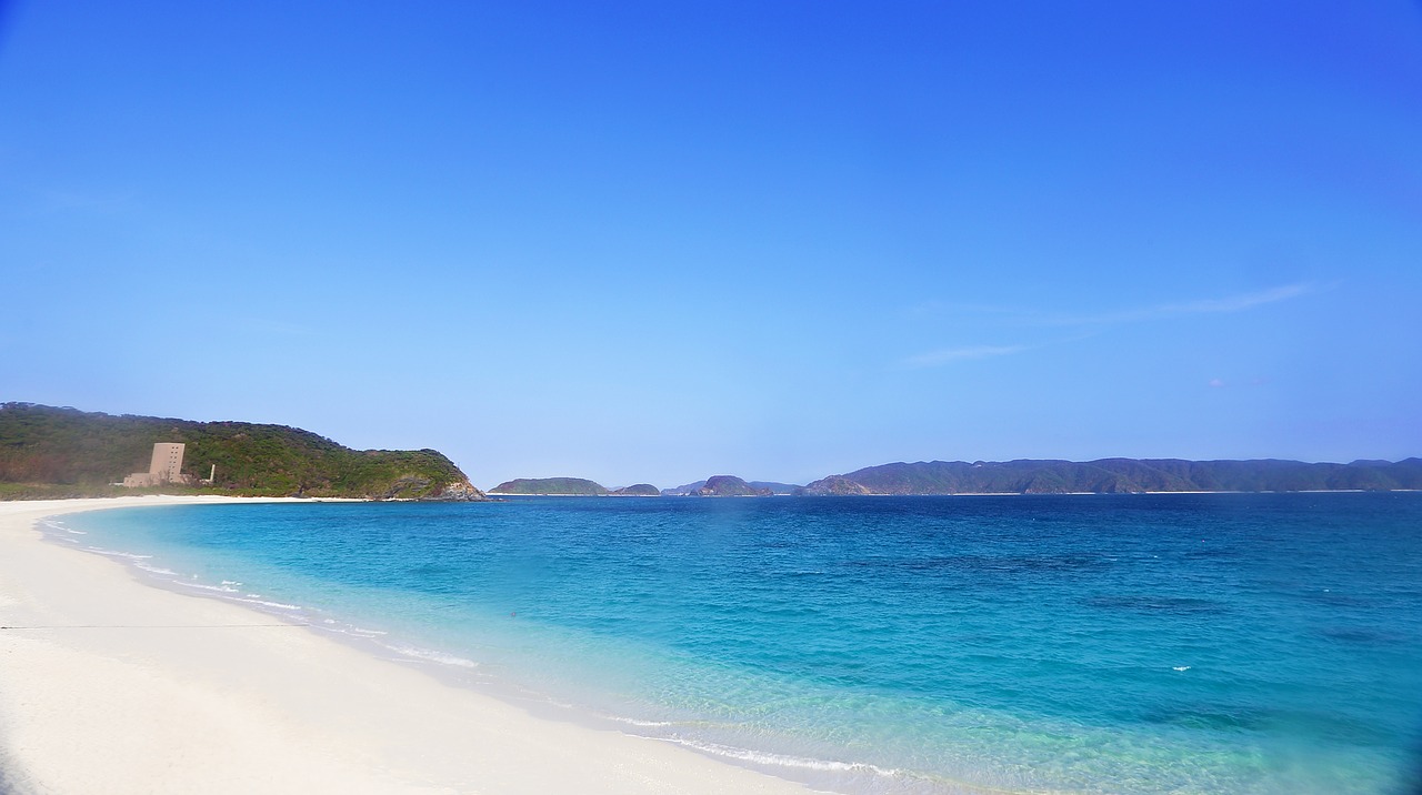 the sea landscape blue sky free photo