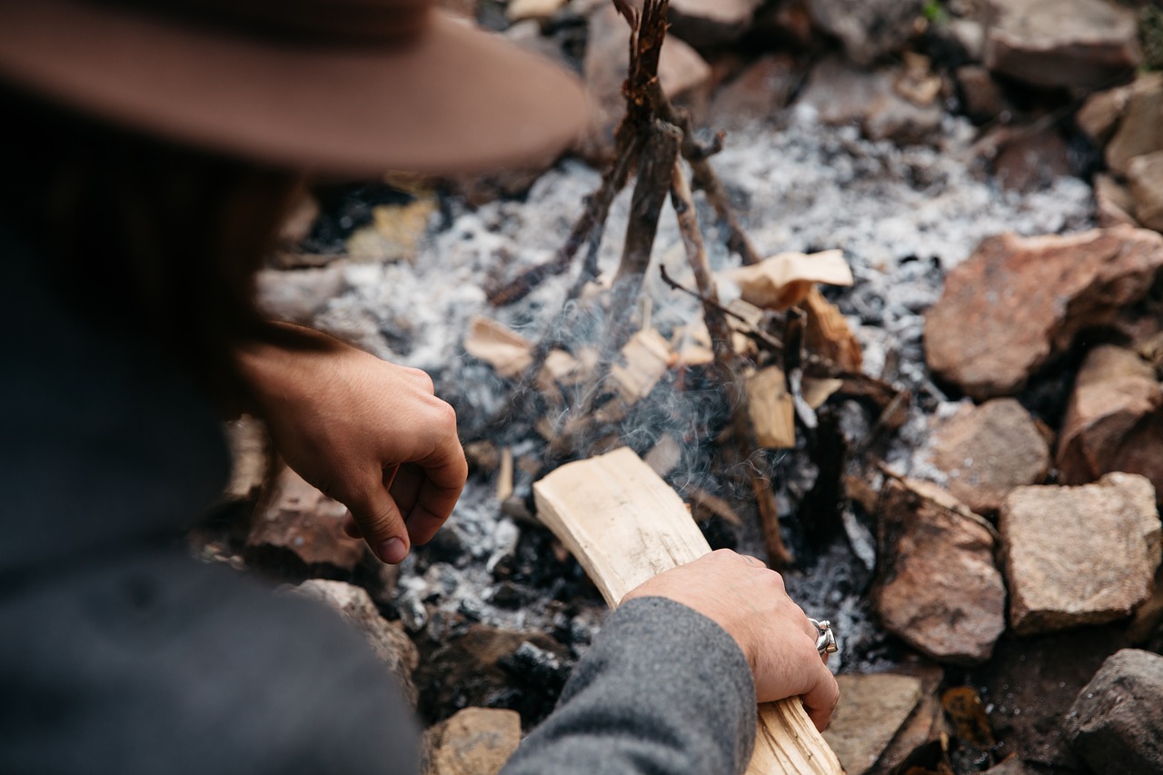 the stake camping camp free photo