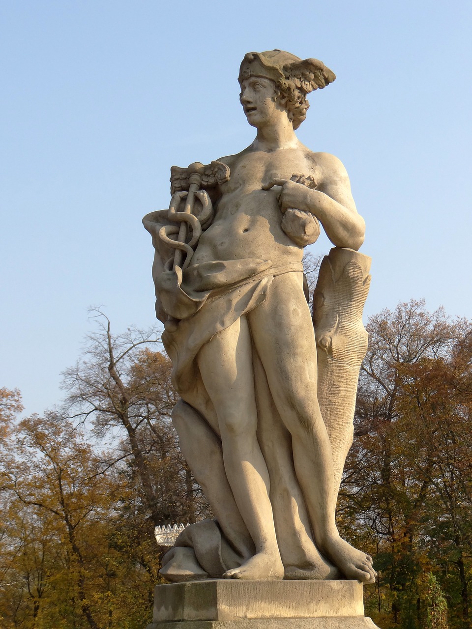 the statue an allegory sculpture free photo