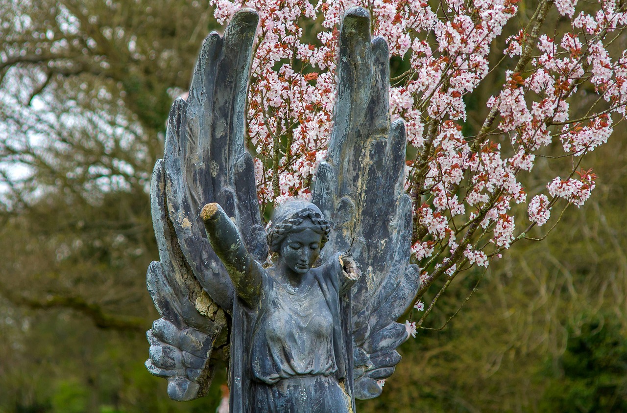 the statue of monument angel free photo