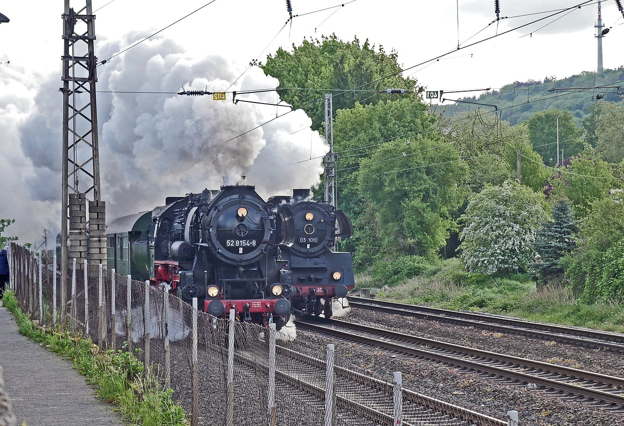 the steam spectacle in 2018  steam locomotive  parallel travel free photo