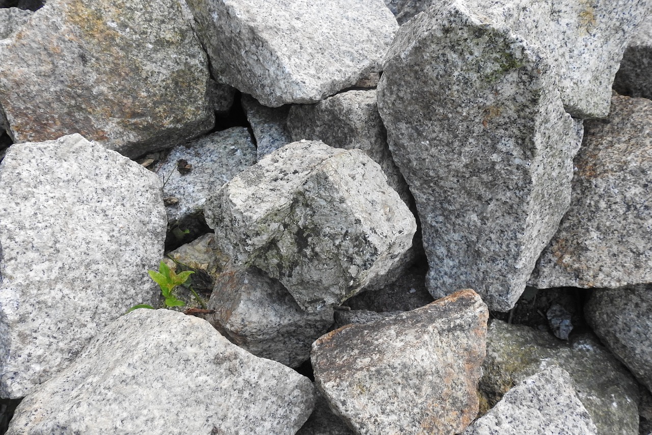 the stones  pavers  heap free photo