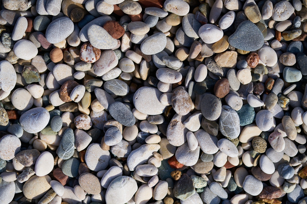 the stones are  background  beach free photo