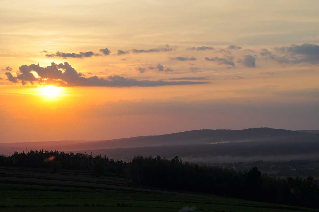 the sun sky clouds free photo