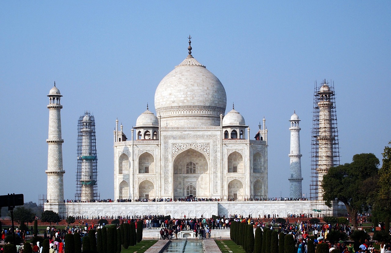 the taj mahal india love free photo