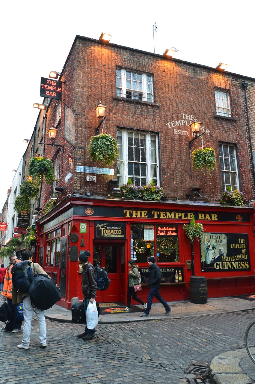 the temple bar dublin bar free photo