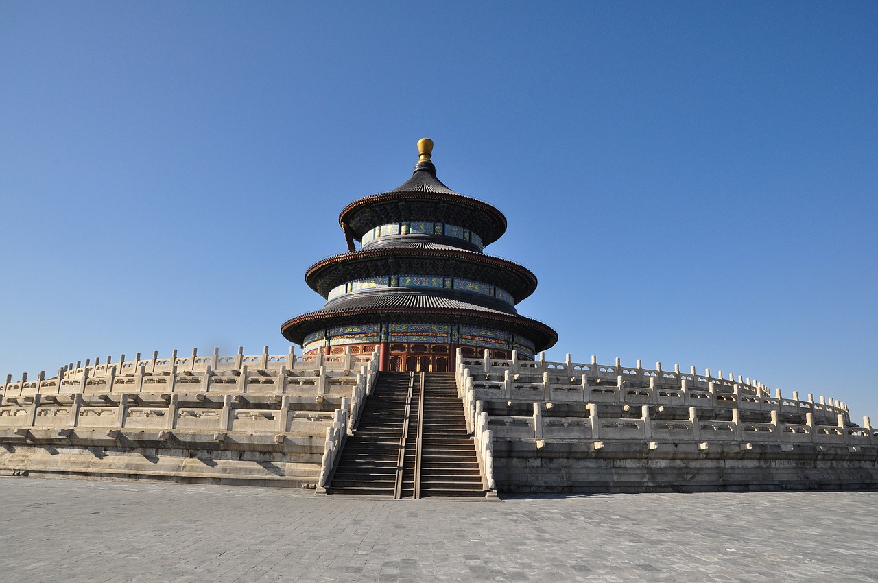 the temple of heaven beijing china free photo