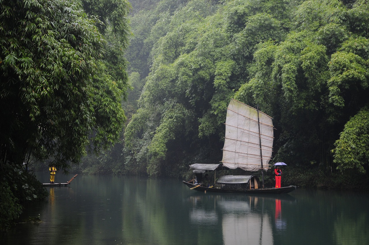 the three gorges landscape china free photo