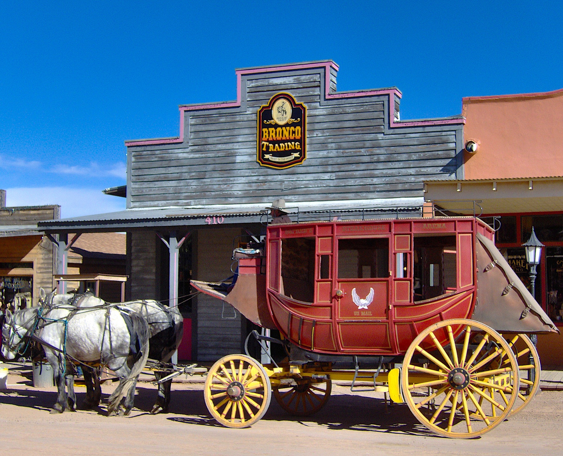 stagecoach tombstone arizona free photo